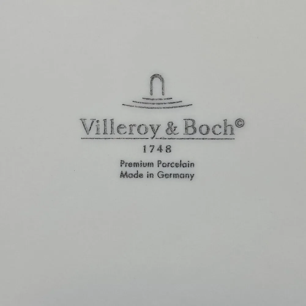 Villeroy And Boch Premium Porcelain 8 5/8